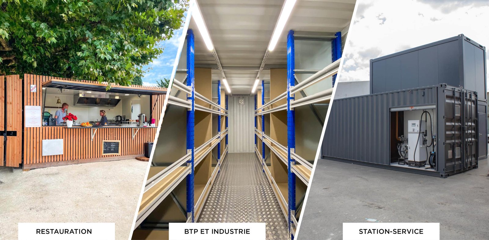 aménagement de containers maritimes sur-mesure
